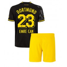 Borussia Dortmund Emre Can #23 Bortedraktsett Barn 2022-23 Kortermet (+ korte bukser)